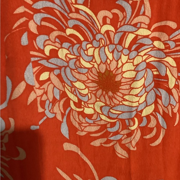 CAbi women’s Tank Orange Floral S - Picture 2 of 6